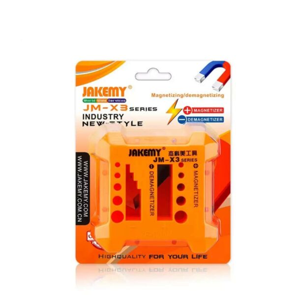 Magnetizador Desmagnetizador Jakemy JM-X3 Portátil para Chaves de Fenda e Componentes