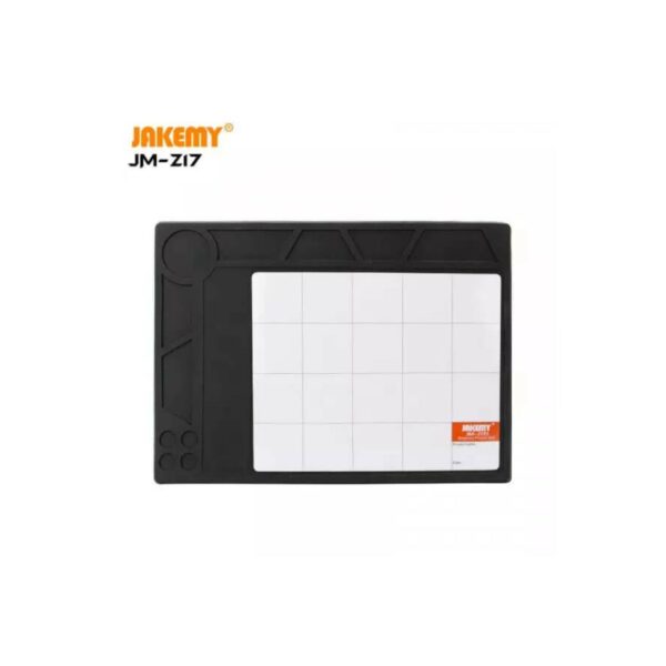 Tapete Isolante Térmico e Magnético Jakemy JM-Z17 para Reparo de Portáteis - Antiestático e Alta Resistência ao Calor