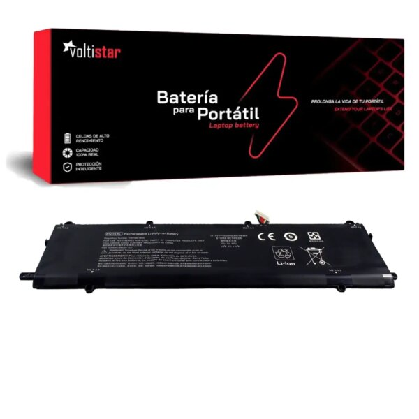 Bateria de Substituição BN06XL para Portátil HP Spectre 15-eb Series X360 - 11.1V 5000mAh/56Wh