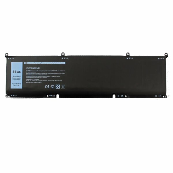 Bateria para Portátil Dell Alienware M15 R3, M17 R4, XPS 15, G15 Series - 11.4V 6000mAh - Substituição 69KF2