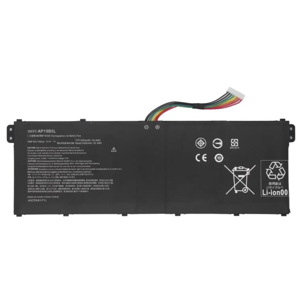 Bateria para Portátil Acer AP19B5L KT.00405.010 - 15.4V 3550mAh / 54.6Wh