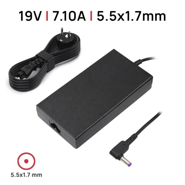 CARREGADOR PARA PORTATIL ACER ASPIRE 1350 1360 1500 1510 1520 1551 1600 SLIM