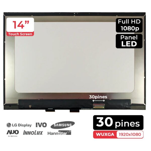 ECRÃ LED DE 14" PARA NOTEBOOK ASUS VIVOBOOK S 14 FLIP TP3042