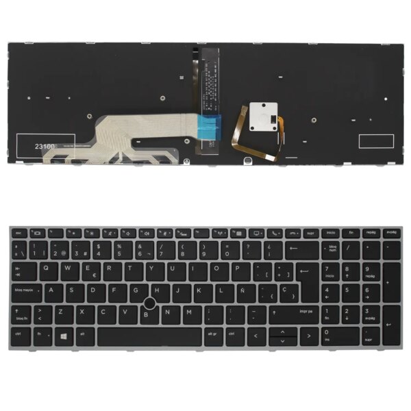 TECLADO RETROILUMINADO PARA PORTATIL HP ZBOOK 15 G5 17 G5