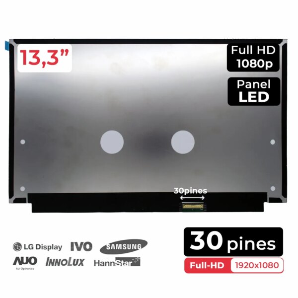 Ecrã LED 13.3" FHD para Portátil HP Envy x360 13-AR Series - M133NVF3 R2