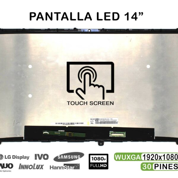 ECRÃ LED QUASE NOVA TÁTIL PARA LÁPIS DE 14" PARA PORTATIL LENOVO IDEAPAD FLEX 5-14IIL05 5-14ARE05 5-14ITL05