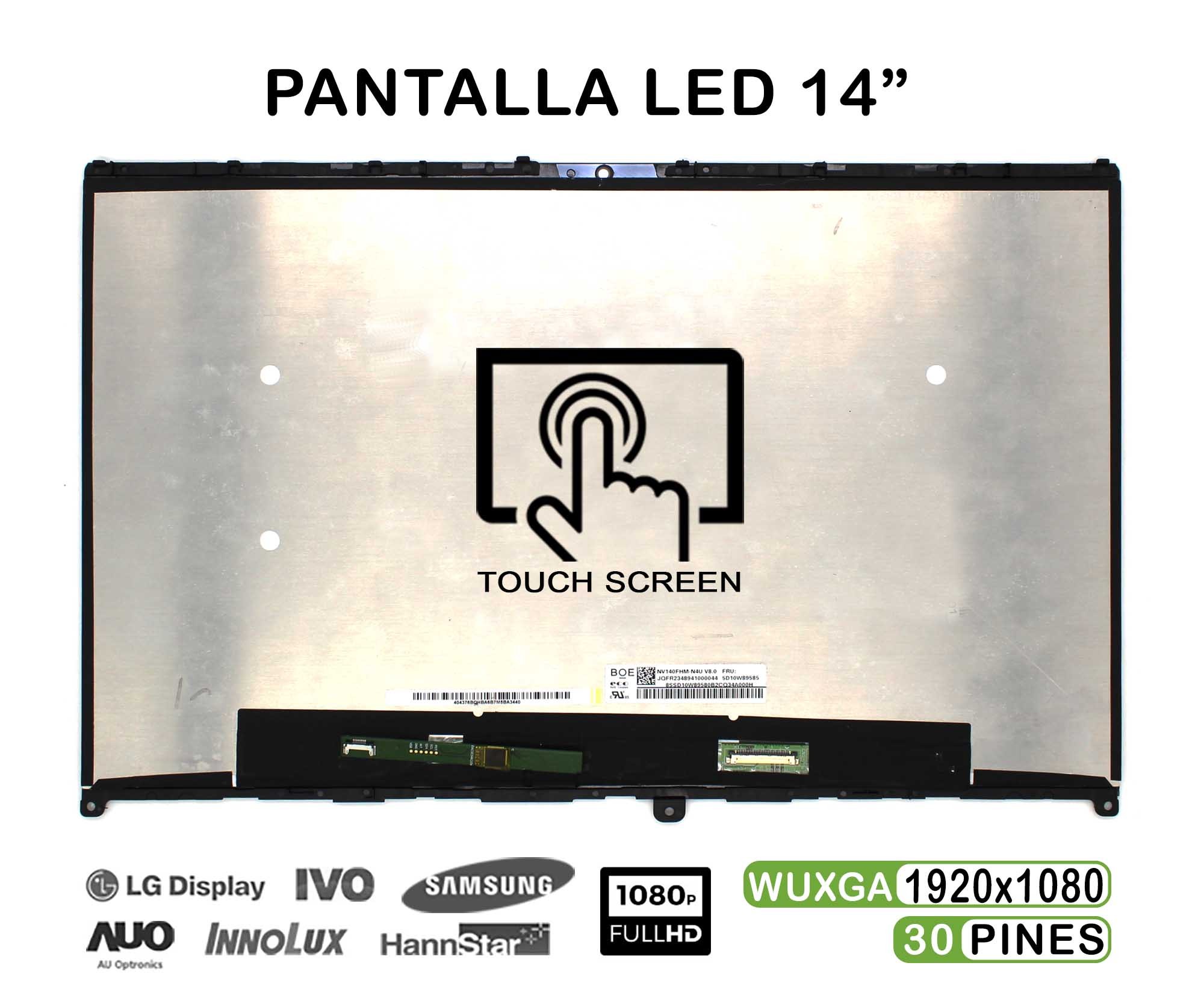 ecra-led-quase-nova-tatil-para-lapis-de-14-para-portatil-lenovo-ideapad-flex-5-14iil05-5-14are05-5-14itl05
