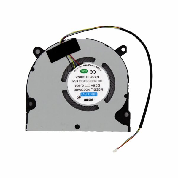 Ventoinha CPU para Portátil Medion Akoya E15301 Series - P/N 6004RVH-M51-598