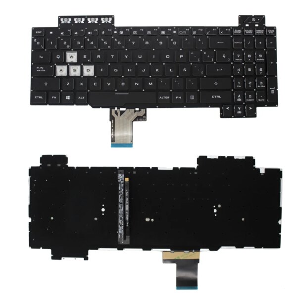 Teclado Retroiluminado Espanhol para Portátil Asus ROG Strix GL504 Series | V170762F