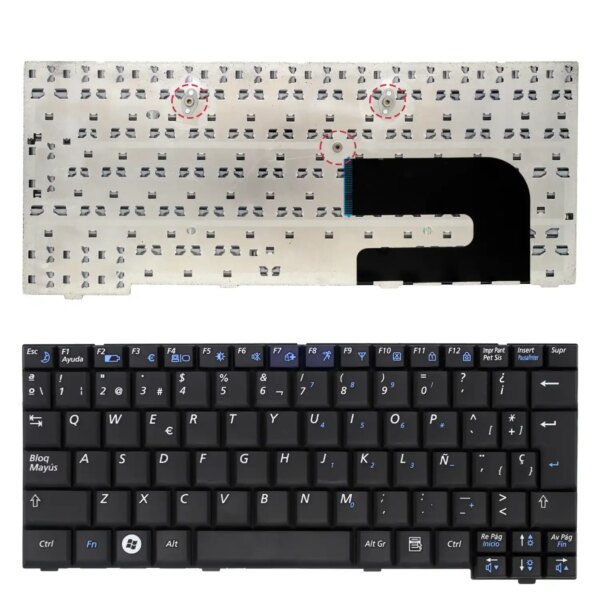 Teclado para Portátil Samsung NC10, ND10, N140, N128, N130, N110, N108, N135 - V100560DK1 SP