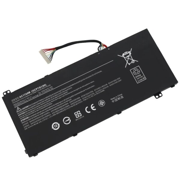 Bateria AC17A8M para Portátil Acer Aspire 5 A514-51 11.55V 5360 mAh - Compatível com Múltiplos Modelos