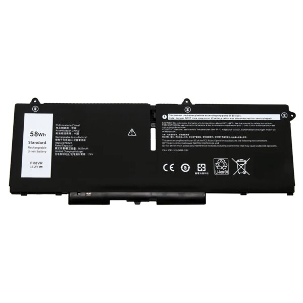 Bateria Interna para Portátil Dell Latitude 5330 7330 7430 7530 Series - FK0VR