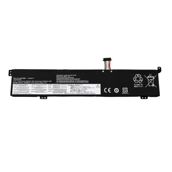 Bateria L19M3PF7 para Portátil Lenovo IdeaPad Gaming 3-15ARH05, 3-15IMH05 - 11.4V 4000mAh