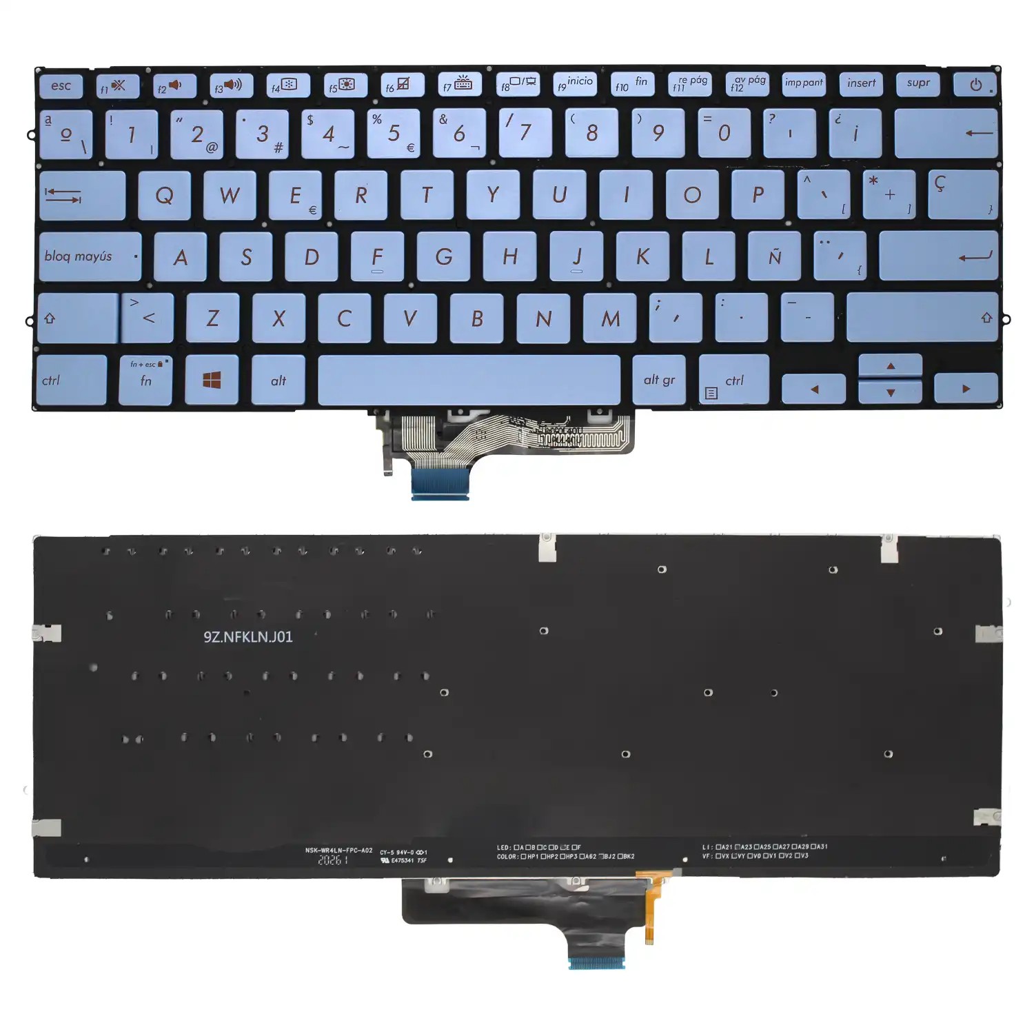 teclado-asus-zenbook-ux431
