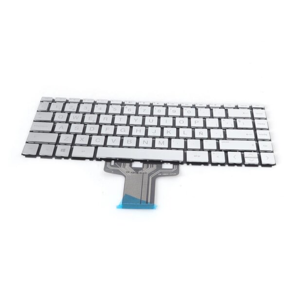 Teclado Prateado para Portátil HP Pavilion 14-DA, 14-BD, 14-CC, 14-CD, 14M-CD, 14-CE, 14-CF, 14-CK, 14-CM