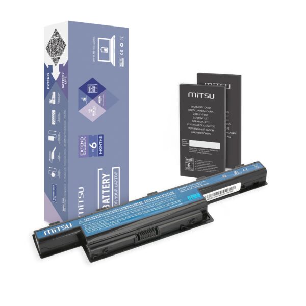 Bateria Mitsu de Alta Capacidade para Portáteis Acer Aspire 4551, 4741, 5741 e Mais