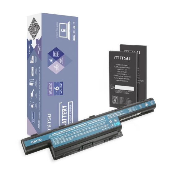 Bateria Mitsu para Acer Aspire 4551, 4741, 5741 (6600mAh)