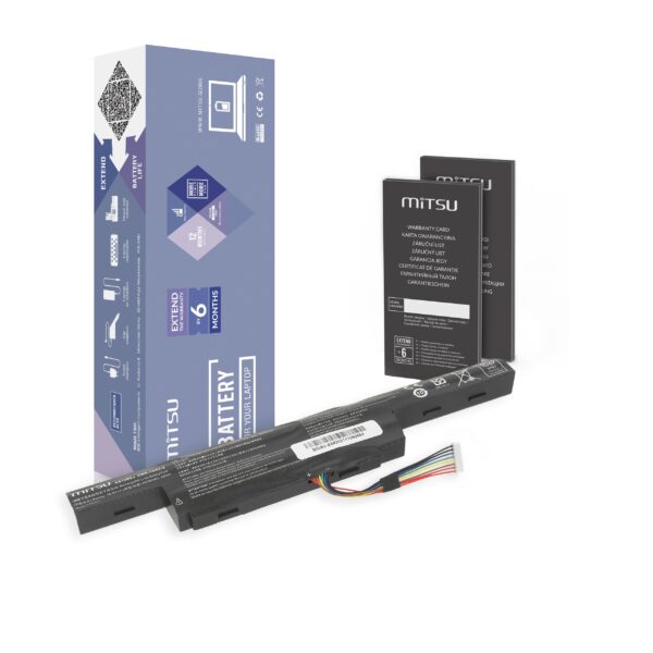 Bateria Mitsu para Acer Aspire E5-475, E5-575 - 10.8V