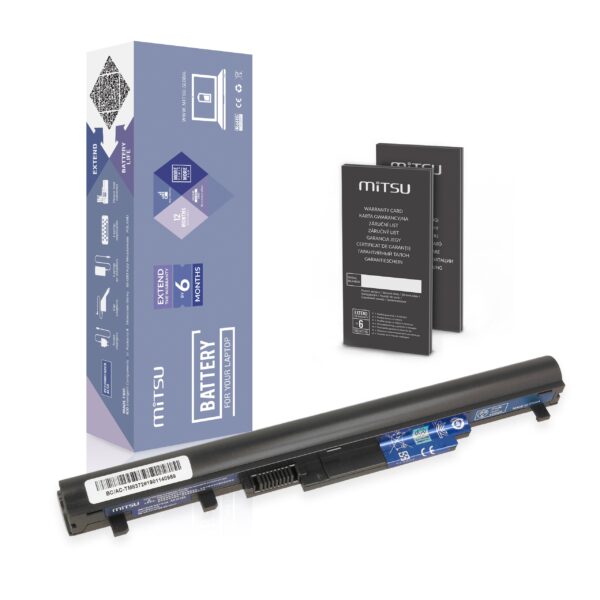 Bateria Mitsu para Acer Aspire 3935, Travelmate 8372, 8481G, 8372G