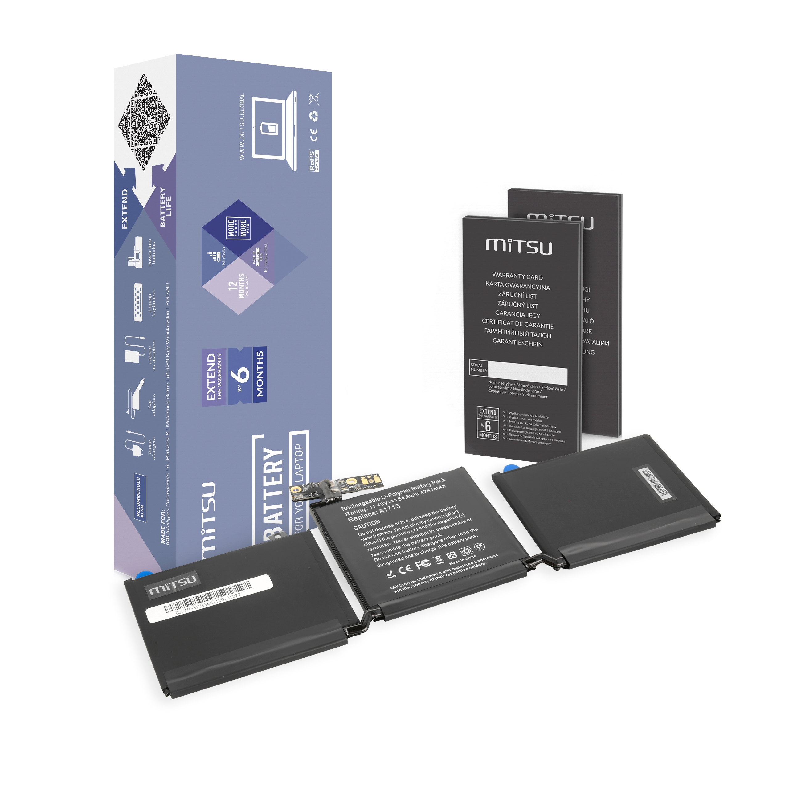 BC-AP-A1713-Mitsu-battery-for-Apple-Ma1-2ook-Pro-13-A1708-A1713-