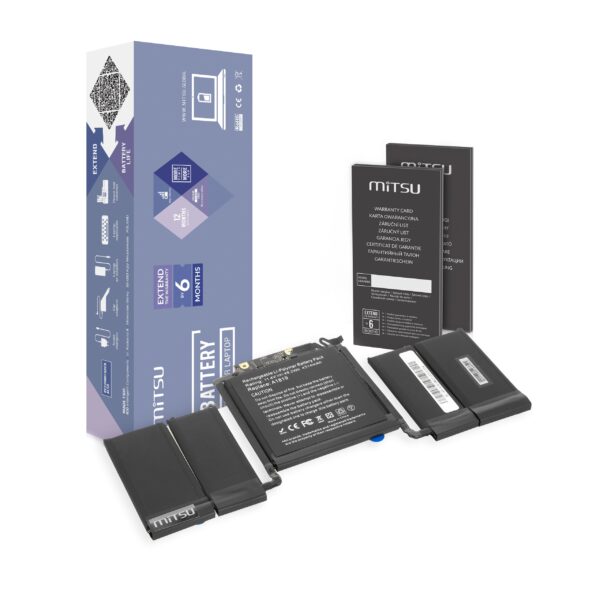 Bateria Mitsu para Apple MacBook Pro 13 A1706 (A1819)