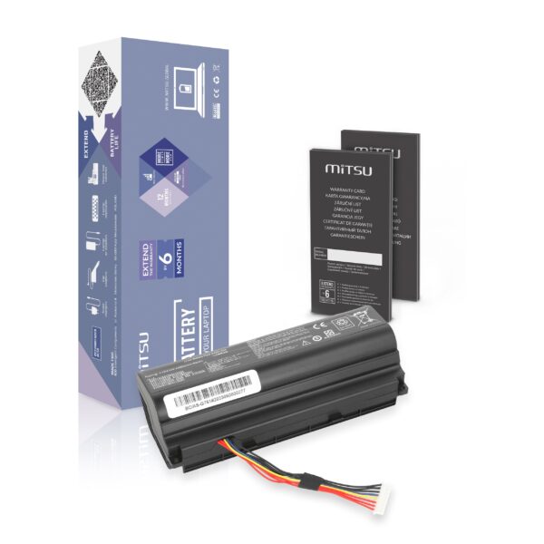 Bateria Mitsu de Alta Capacidade para Portátil Asus ROG G751 e GFX71 Series