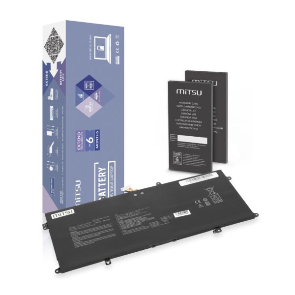 Bateria Mitsu para Portátil Asus Zenbook 13, 14 UX325EA, UX425EA - C41N1904