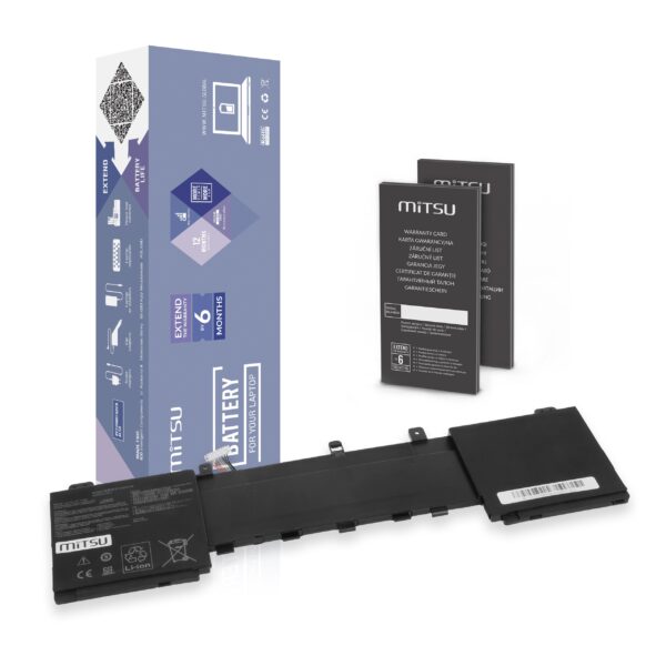 Bateria Mitsu para Asus UX550G, Zenbook Pro UX580G