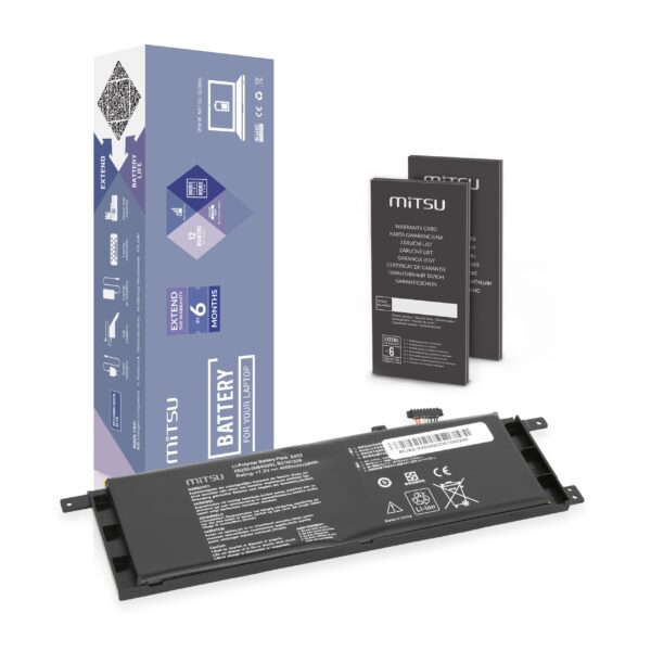 Bateria Mitsu para Asus X453, X553MA