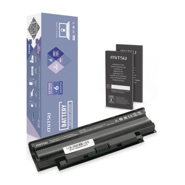 Bateria Mitsu para Dell 13R, 14R, 15R (4400mAh)