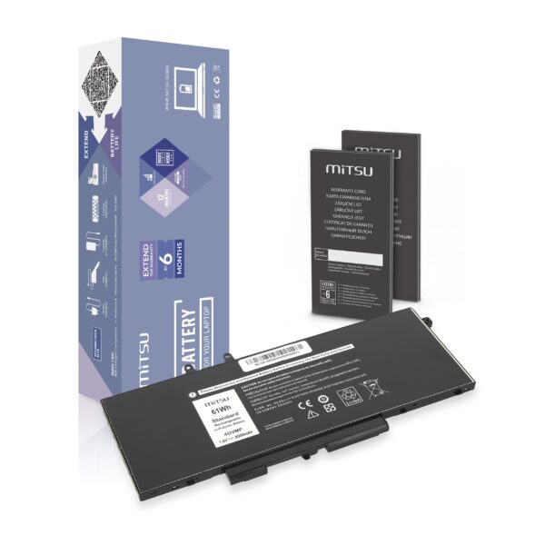 Bateria Mitsu para Dell Latitude 5400, 5500, 5510