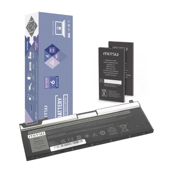 Bateria Mitsu para Dell Precision 7530, 7540, 7730 - 5TF10 - 7.6V