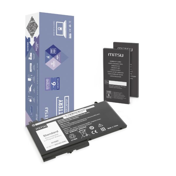 Bateria Mitsu para Dell Latitude E5450, E5550 - 11.1V