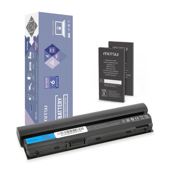Bateria Mitsu de Alta Performance para Portátil Dell Latitude E6220, E6320 e Outros Modelos Compatíveis