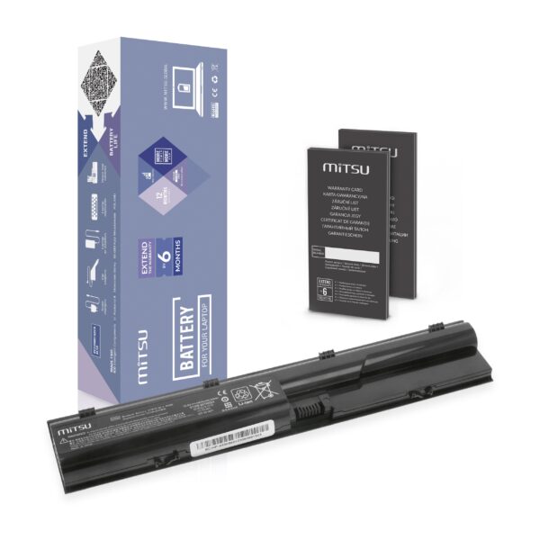Bateria Mitsu 4400mAh para Portátil HP ProBook 4330s, 4530s Series - Alta Capacidade e Compatibilidade