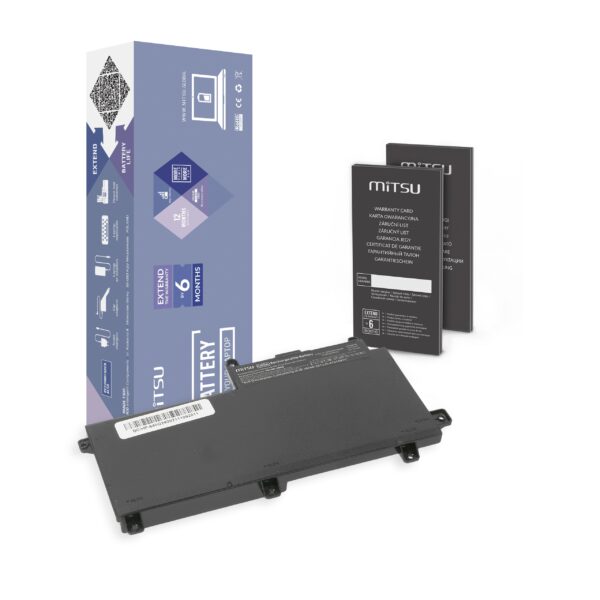Bateria Mitsu para HP ProBook 640, 650, 655 G2 G3