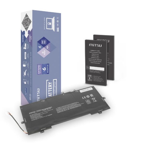 Bateria Mitsu para HP Envy 13-D, VR03XL