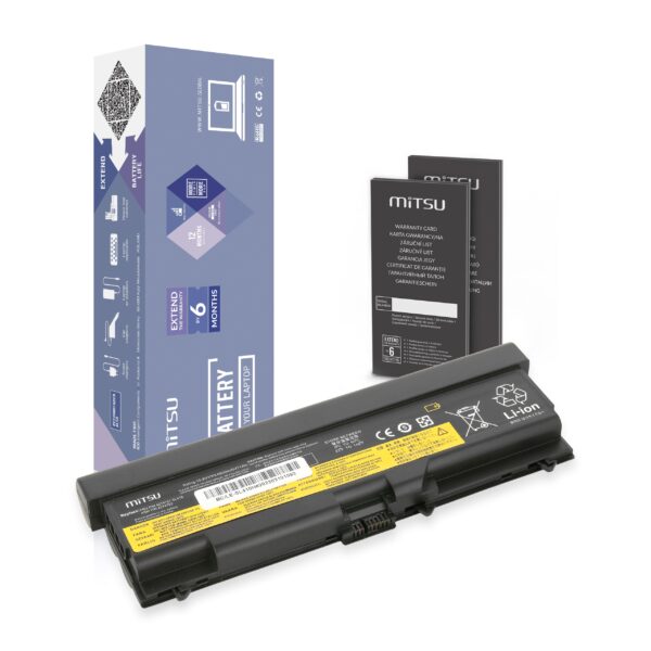 Bateria Mitsu para Lenovo E40, E50, SL410, SL510 (6600mAh)