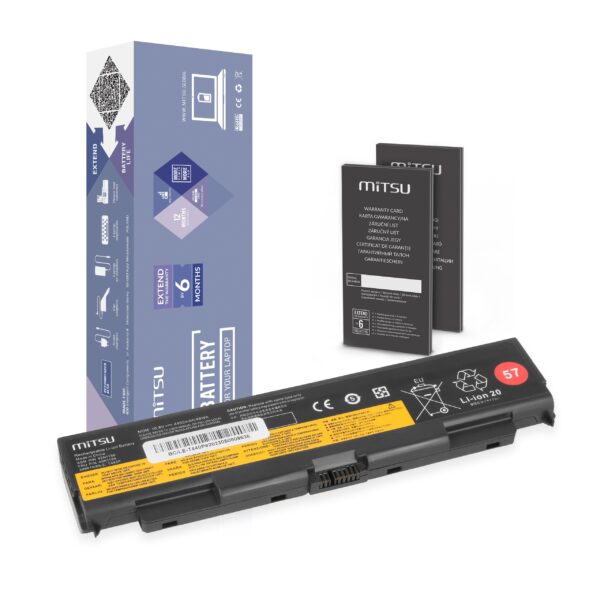 Bateria Mitsu para Lenovo T440p, W540