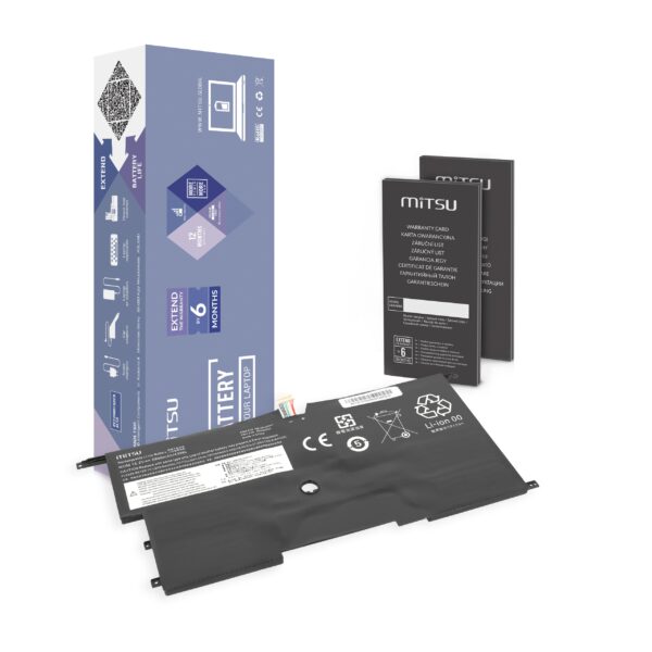 Bateria Mitsu para Lenovo ThinkPad X1 Carbon 14 (gen2, gen3)
