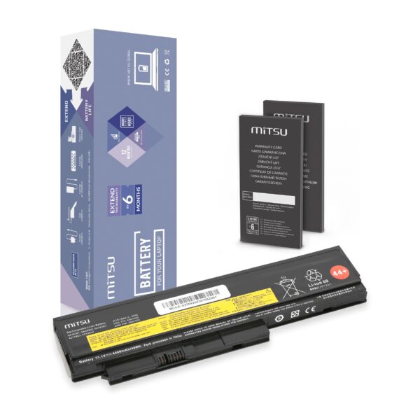 Bateria Mitsu para Portátil Lenovo Thinkpad X230/X230i - Alta Capacidade 4400mAh