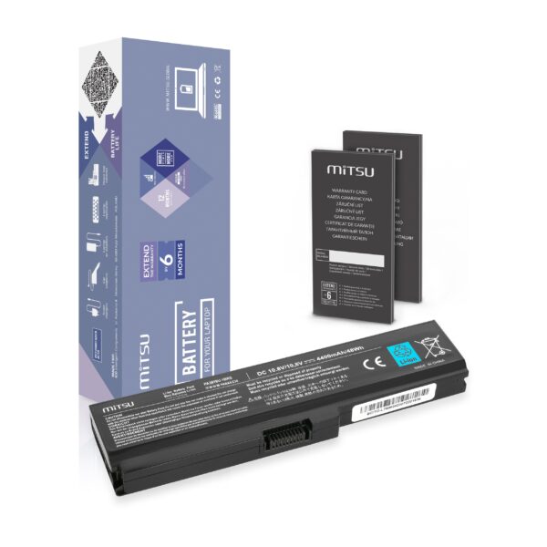 Bateria Mitsu para Toshiba L700, L730, L750