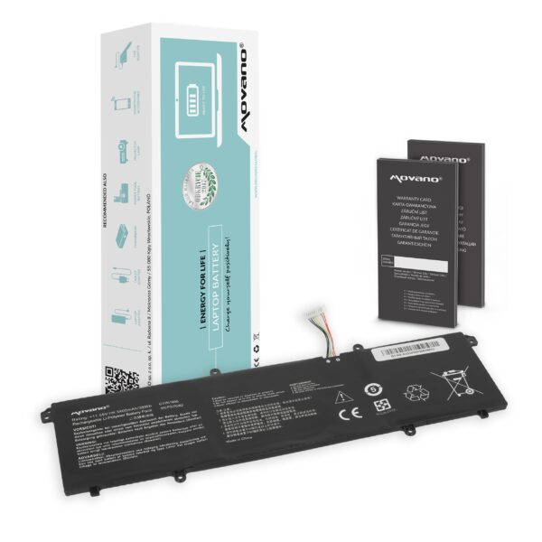 Bateria Movano para Portátil Asus VivoBook M413D S333 X1704V C31N1905 - Alta Qualidade