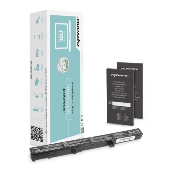 Bateria Movano de 2200mAh para Portátil Asus X451, X551, F551, D550 e mais - 14.4V/14.8V