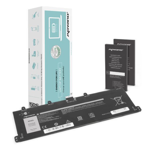 Bateria Movano 9F4FN para Portátil Dell Latitude 7320 2-in-1 - 7.6V 40Wh - Substituição de Alta Qualidade