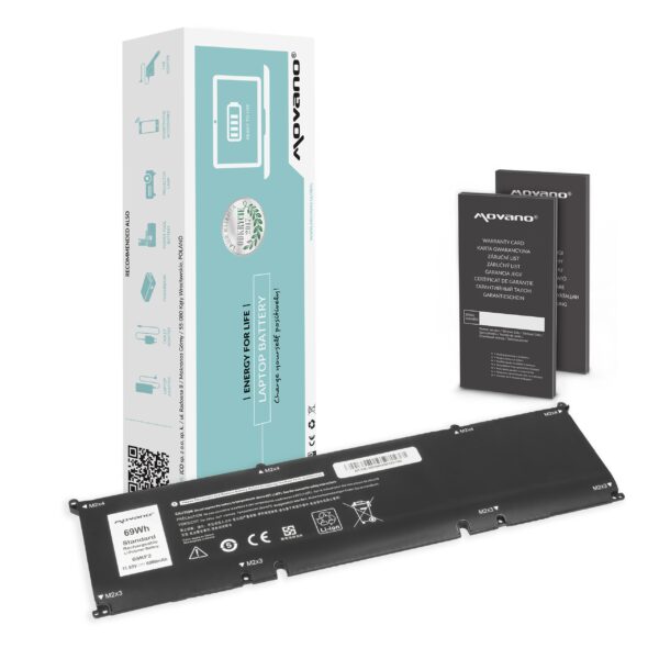 Bateria Movano para Dell Alienware M15 M17 R3, XPS 15 (9500)
