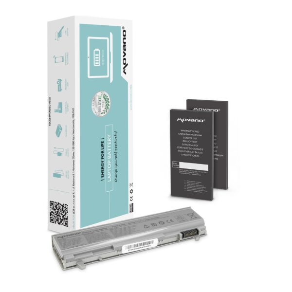 Bateria Movano para Dell Latitude E6400, E6500, Precision M2400, M4400 - 4400mAh