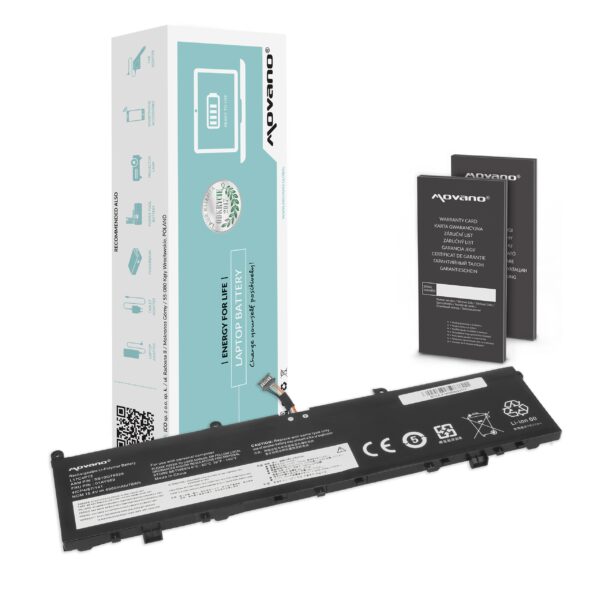 Bateria Movano para Lenovo ThinkPad P1, X1 Extreme (Gen 1, 2)