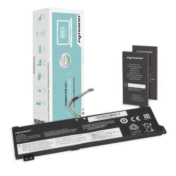 Bateria Movano para Portátil Lenovo V130-15IGM, V330-15IKB Series - L17C2PB3, L17C2PB4 e Mais