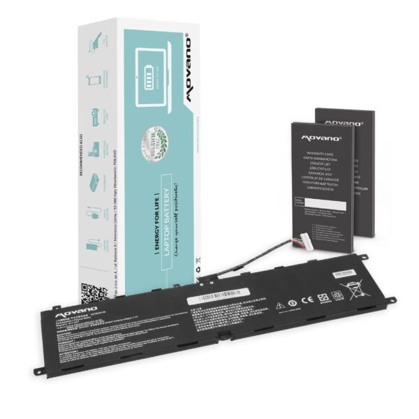 Bateria Movano 15.2V 97Wh para Portátil MSI Leopard GP66, GP76, Stealth GS77, Vector GP66, GP76 Series - Substituição BTY-M57